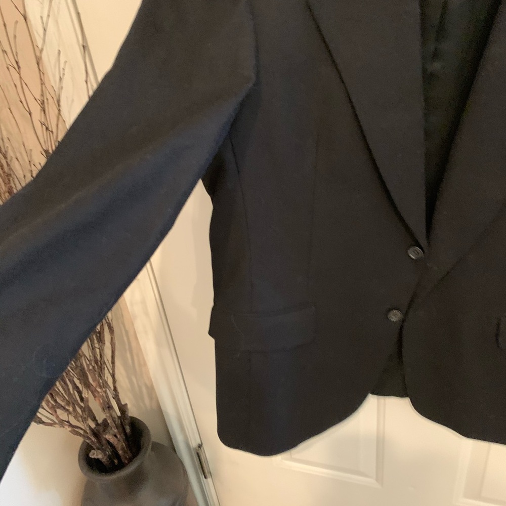 Men’s sport coat. Size 40R cashmere black - Picture 3 of 7